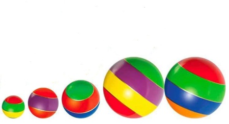 Купить Мячи резиновые (комплект из 5 мячей различного диаметра) в Елеце 