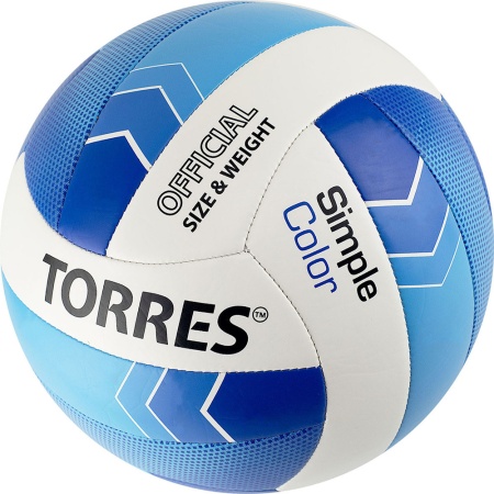 Купить Мяч волейбольный Torres Simple Color любительский р.5 в Елеце 